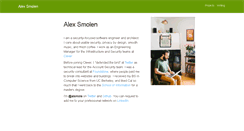 Desktop Screenshot of alexsmolen.com